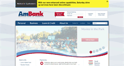 Desktop Screenshot of myambank.com